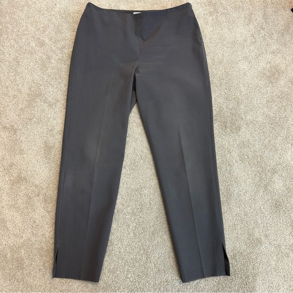 Brunello Cucinelli gray flat front ankle length slim fit dress pants side zip 10 - Picture 13 of 13
